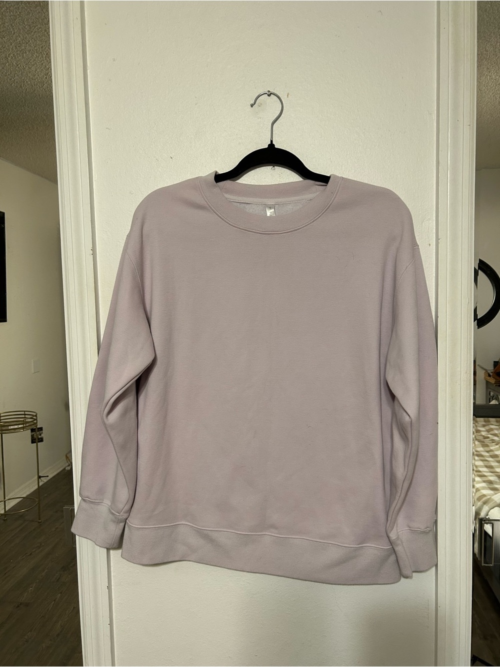 Fabletics Lavender Crewneck Pullover